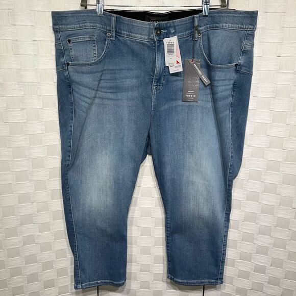 Torrid Women's Bombshell Skinny Ankle Jeans Medium Wash Plus Size 26 - Picture 1 of 10